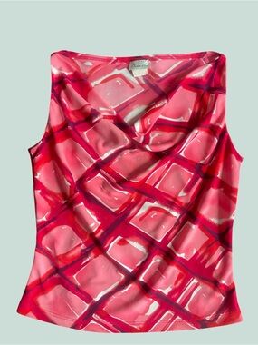 Vintage Y2K Charlotte Russe Cowl Neck Top